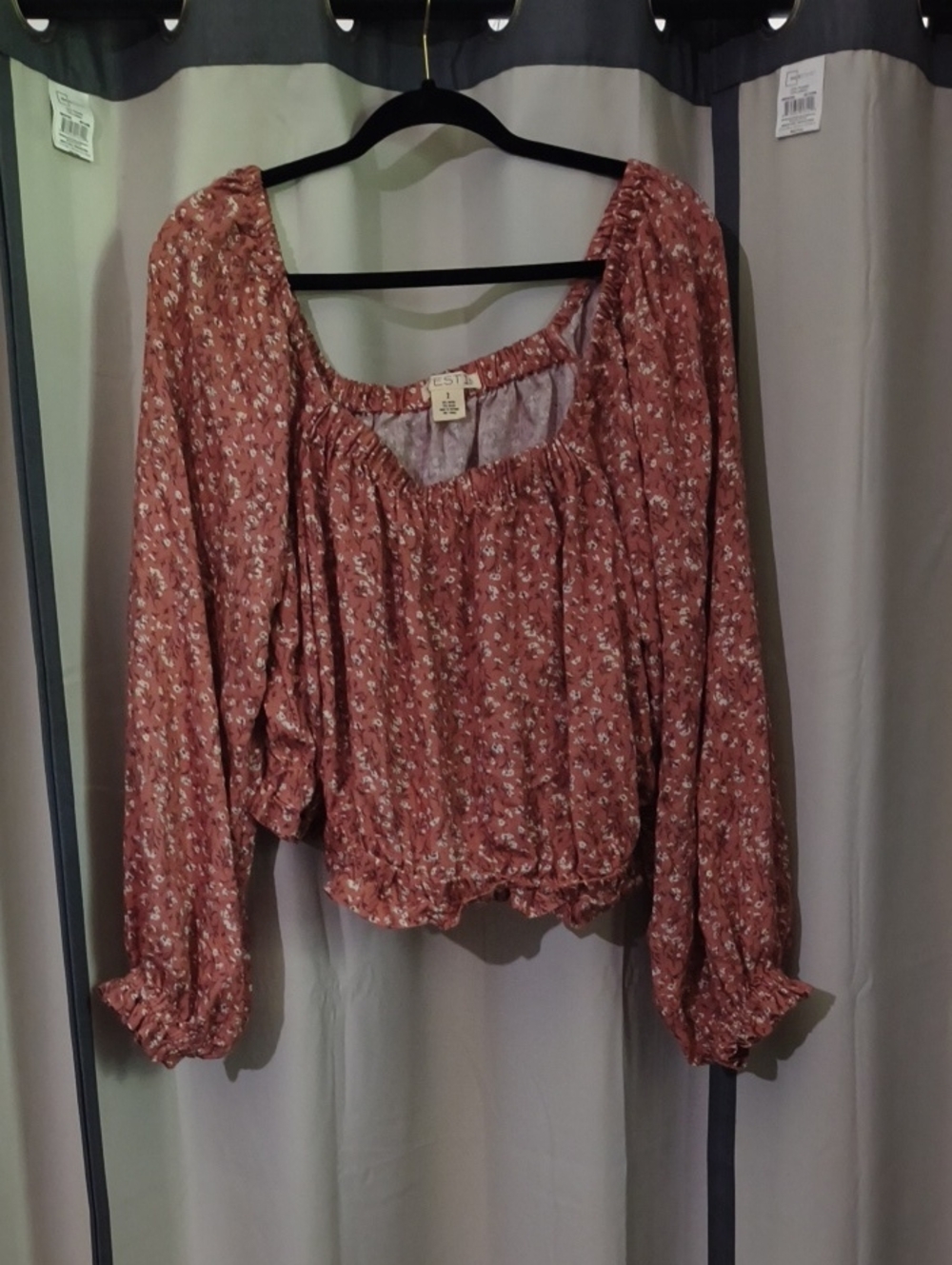Torrid Long Sleeve Crop Top